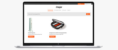 Hager Decken & Bodenanschlüsse