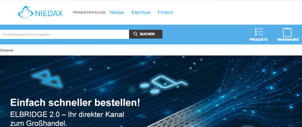 Niedax Produktportal